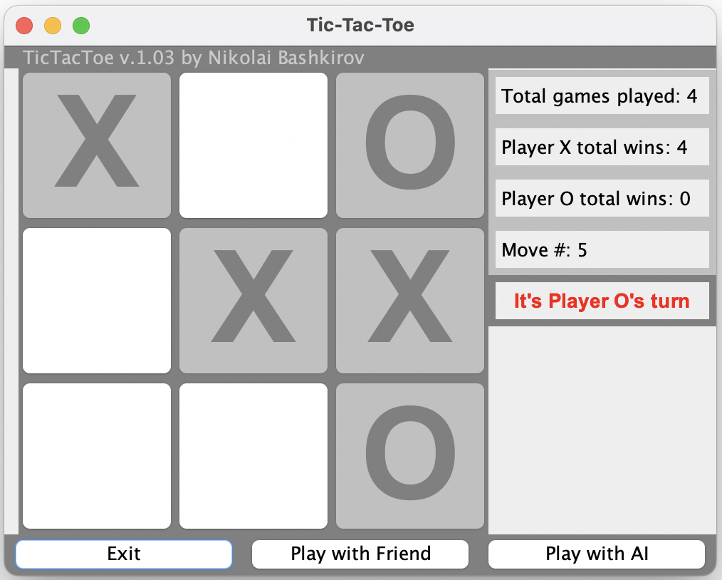 TicTacToe Project Cover