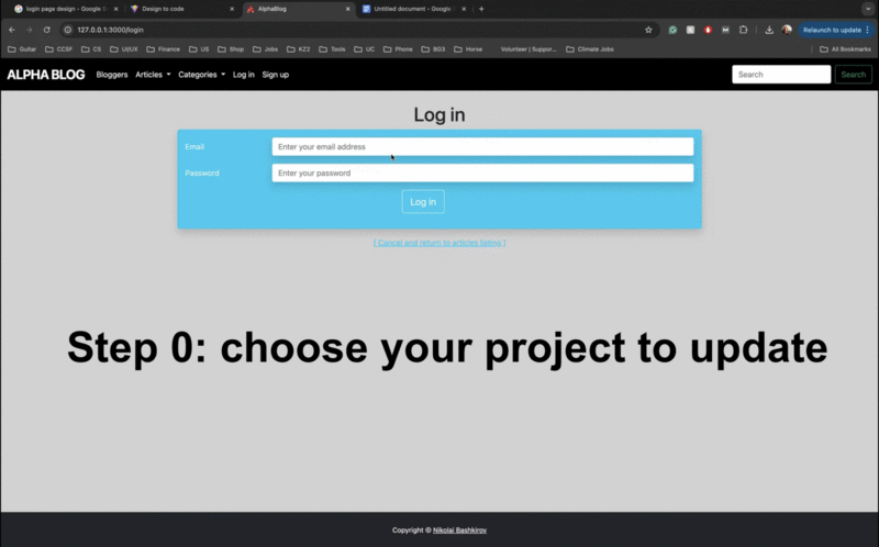 Design-To-Code Quick Demo